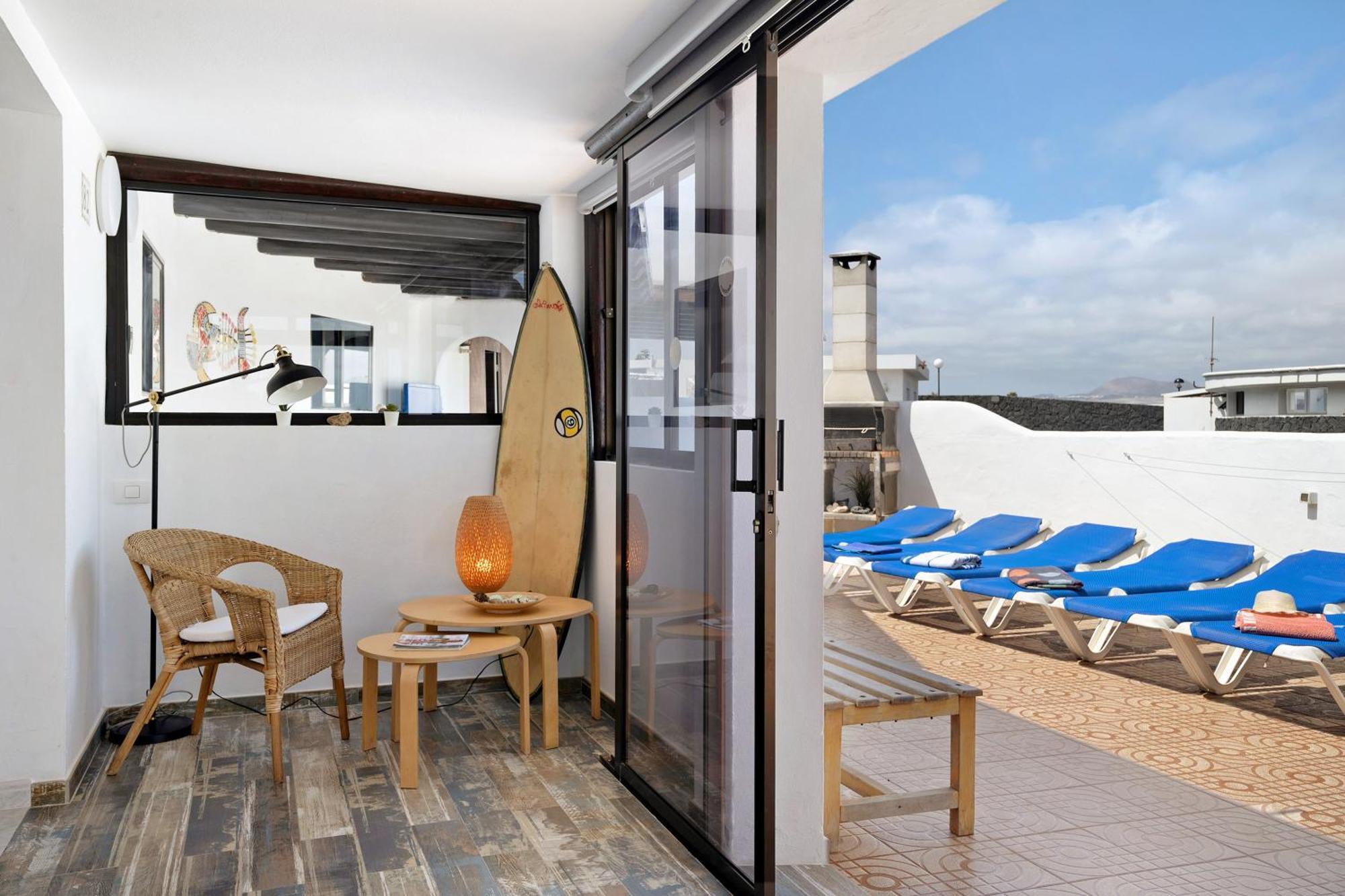 Bungalow Famara, Lanzarote Bagian luar foto